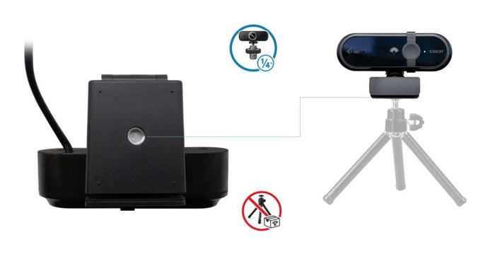 I-Tec SOLOMON 100 Webcam Full HD 1080p