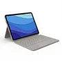 Logitech Combo Touch Funda con Teclado Desmontable para iPad Pro 11 pulgadas, Color Arena, Azerty Francés