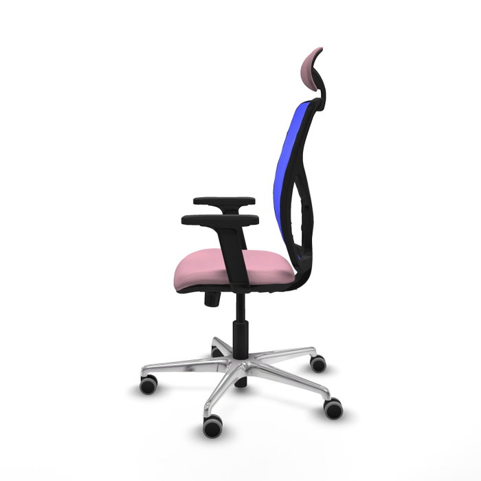 PIQUERAS Y CRESPO Silla de oficina Motilla con mecanismo Sincro, Rosa y Azul PIQUERAS Y CRESPO Silla de oficina Motilla con mecanismo Sincro, Rosa y Azul