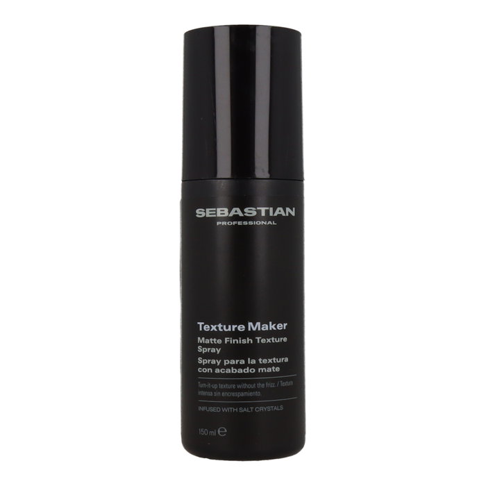 Sebastian Professionals TEXTURE MAKER Spray de Textura Remoldeable y Acabado Mate, Volumen, Flexible, Sin Frizz, 150 ml Sebastian Professionals TEXTURE MAKER Spray de Textura Remoldeable y Acabado Mate, Volumen, Flexible, Sin Frizz, 150 ml