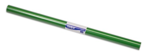 Sadipal Papel Charol Verde Rollo de 25 Hojas de 50x65 cm