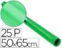 Sadipal Papel Charol Verde Rollo 25 Hojas 50x65 cm