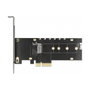 DeLOCK Tarjeta PCI Express x4 a 1 x NVMe M.2 con disipador y RGB