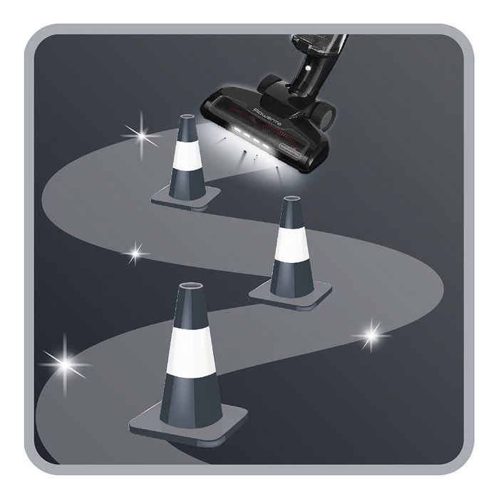 Rowenta Aspiradora Escoba RH 6545WH (Negro)