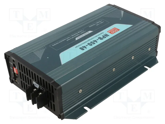 MEAN WELL NPB-450-48 Cargador de Baterías 6,8A para 48V MEAN WELL NPB-450-48 Cargador de Baterías 6,8A para 48V