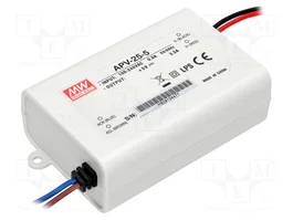 MEAN WELL APV-25-5 Alimentador LED de Impulso 18W 5V 3,5A