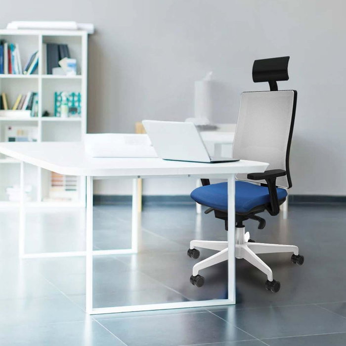 PIQUERAS Y CRESPO Silla de oficina Horna Gris con Mecanismo Sincro y Brazos 3D PIQUERAS Y CRESPO Silla de oficina Horna Gris con Mecanismo Sincro y Brazos 3D