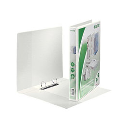 LEITZ Libro de presentación de 2 anillas DIN A4 4.4 cm blanco