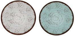 DKD Home Decor Platos de Melamina 28x28x1 cm Surtidos (Pack de 12) lifetyle 2024
