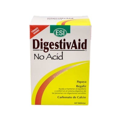 ESI Digestivaid No Acid 60 tabletas