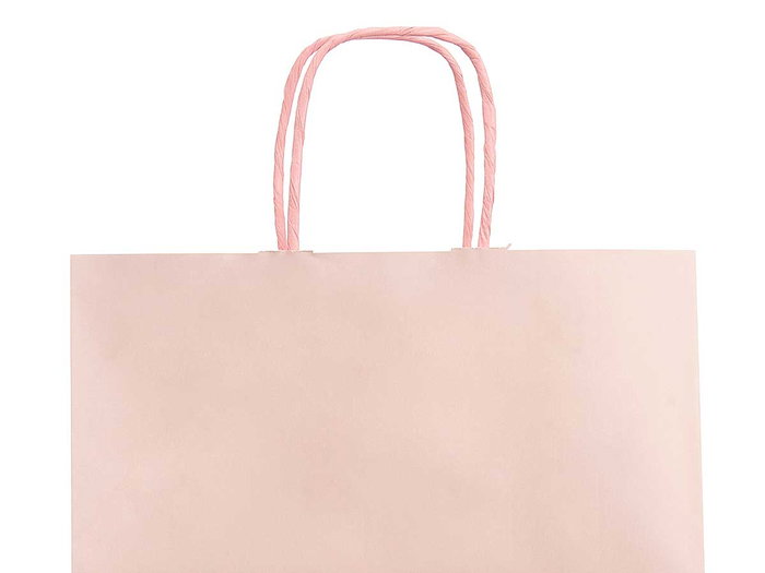 Pincello Bolsa Papel Rosa Palo Pequeña 24x31 cm (Set de 150)
