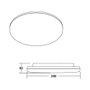 Brumberg 12511073 AB-Downlight BYAM redondo blanco 18W IP65