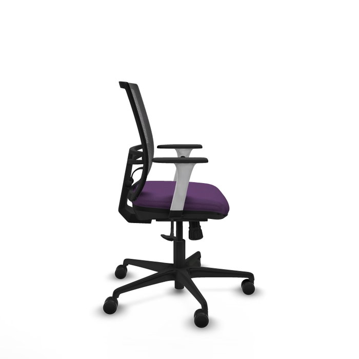 PIQUERAS Y CRESPO Silla de oficina Yunquera con mecanismo Sincro Morada PIQUERAS Y CRESPO Silla de oficina Yunquera con mecanismo Sincro Morada