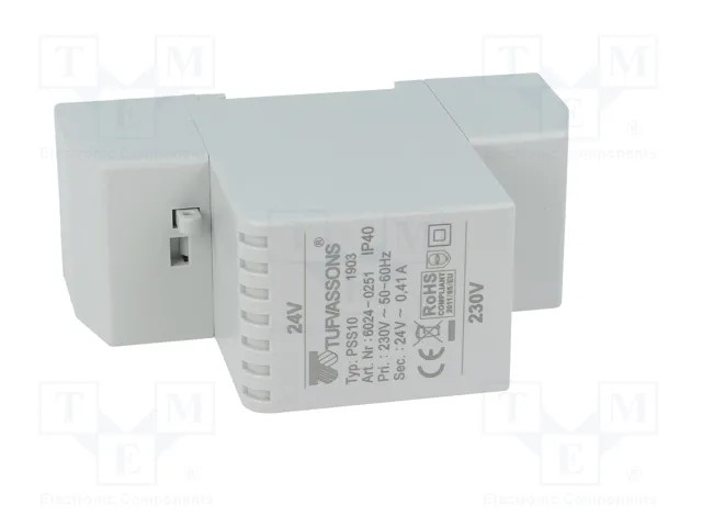 BREVE TUFVASSONS Transformador de red 10VA 230VAC/24V BREVE TUFVASSONS Transformador de red 10VA 230VAC/24V