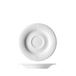 G.Benedikt Platillo Square Moca de Porcelana para Vajilla o Café, 13 cm (Set de 6)