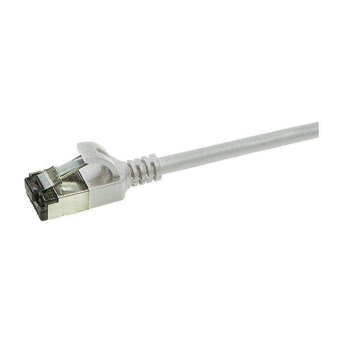 LogiLink Patch cable Cat.6A TPE SlimLine gris 3,0m LogiLink Patch cable Cat.6A TPE SlimLine gris 3,0m