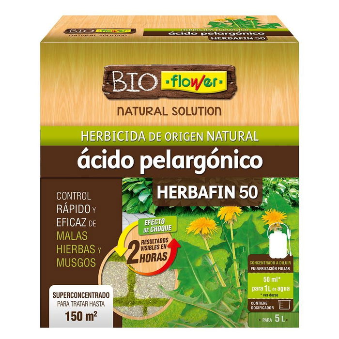 Flower Herbicida Ecológico Antimusgo Total 250 ml Ácido Pelargónico