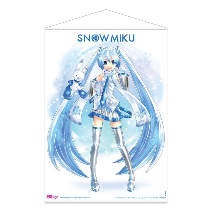 Hatsune Miku Póster Tela Snow Miku 50 x 70 cm Hatsune Miku Póster Tela Snow Miku 50 x 70 cm