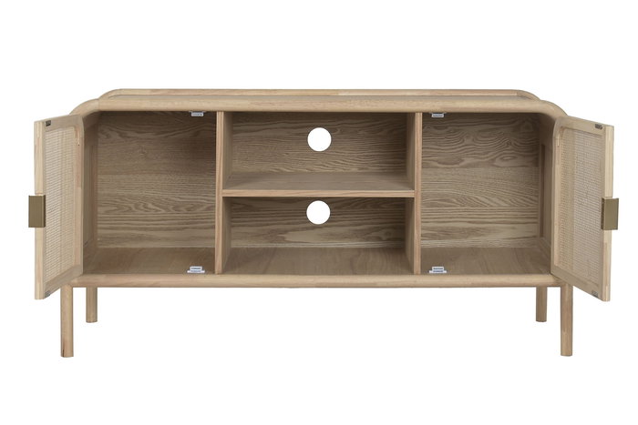 DKD Home Decor Mueble TV Ceiba Tropical Natural 120 x 39 x 60 cm