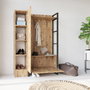 Hanah Home Ml16-A Consola de Entrada Pino Atlántico 90x180x34 cm