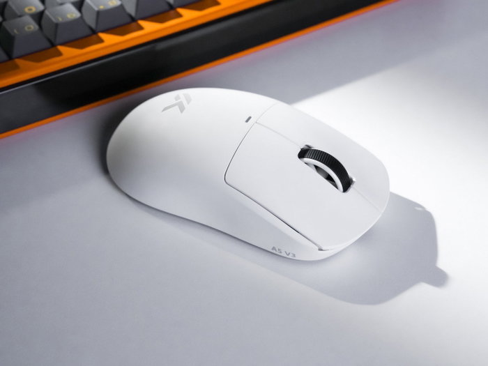 Mchose MC-A5V3-2 Ratón Gaming Inalámbrico Bluetooth 2.4GHz USB-C 26000 DPI Blanco