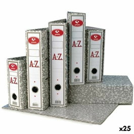 Grafoplás Archivador Palanca Classic Folio 65mm Jaspeado Gris