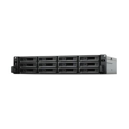 Synology SA6400 - Servidor NAS de rack empresarial, 24 bahías, Intel Xeon D-1541, 32 GB DDR4 ECC RAM (No incluye discos)