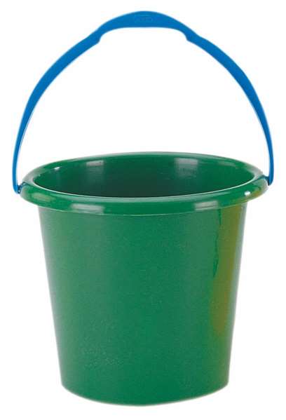 AVC Cubo de Playa para Niños 18.5x15.5 cm, de Plástico, Juguete de Arena, Recomendado para +10 Meses