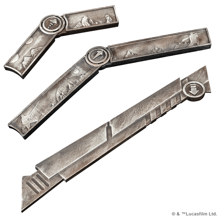 Atomic Mass Games Star Wars Shatterpoint: Herramientas de Medición para Juego de Miniaturas