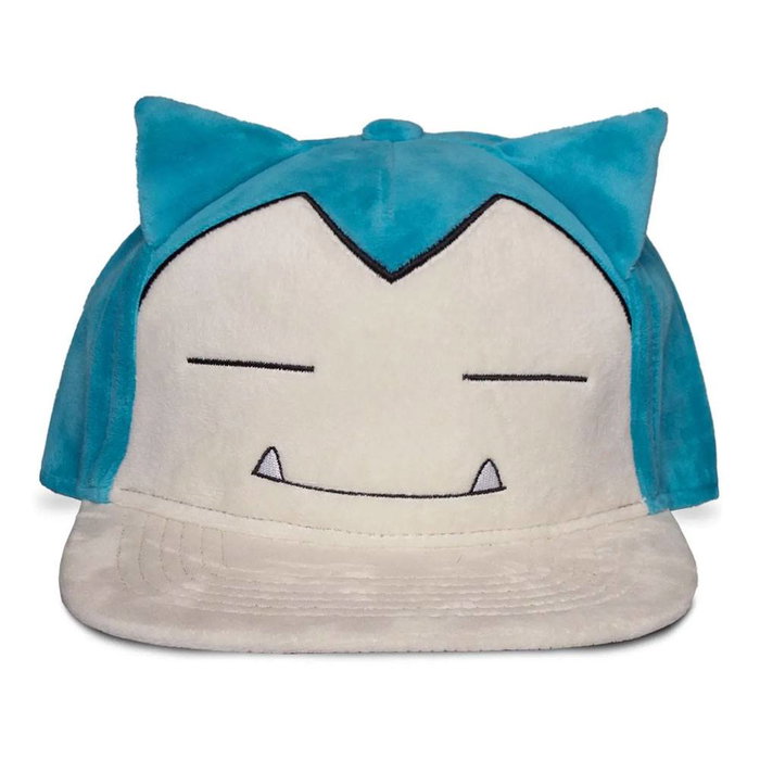 Difuzed Pokémon Gorra Peluche Snapback Snorlax Difuzed Pokémon Gorra Peluche Snapback Snorlax