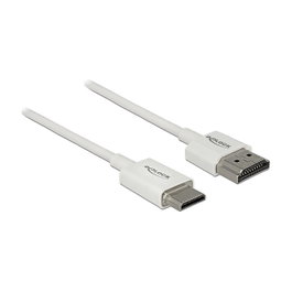 DeLOCK Cable HDMI tipo A a Mini HDMI Type C 3D 4K 0,25 m Blanco