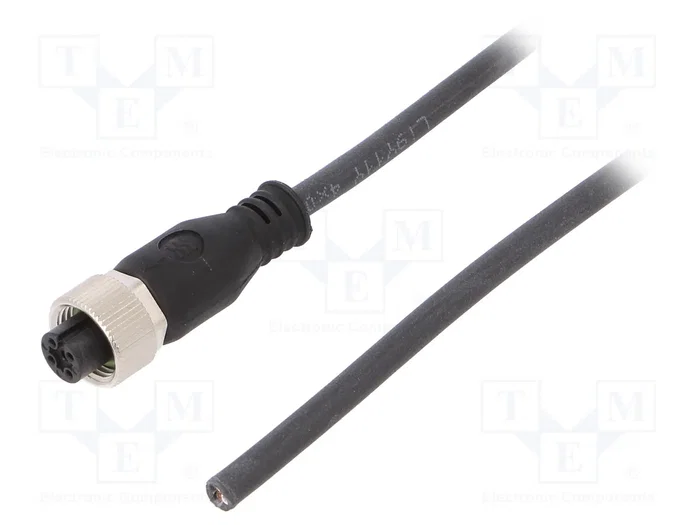 WEIDMÜLLER SAIL-M12BG-4-3.0U Cable para sensores M12 hembra recto 3m WEIDMÜLLER SAIL-M12BG-4-3.0U Cable para sensores M12 hembra recto 3m