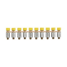 Weidmüller Q 10 WDL2.5S Puente de conexión transversal Amarillo 10p