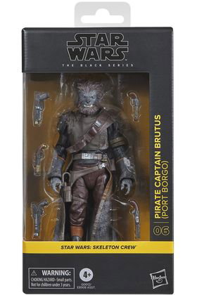 Hasbro Star Wars: Skeleton Crew The Black Series Figura Pirate Captain Brutus (Port Borgo) 15 cm