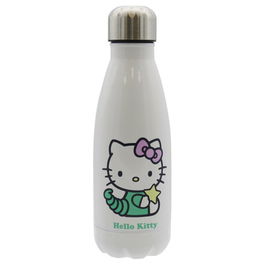 CYP BRANDS Botella de Acero Inoxidable Hello Kitty Escorpio 550ml, Mantiene Frío 24h y Caliente 12h