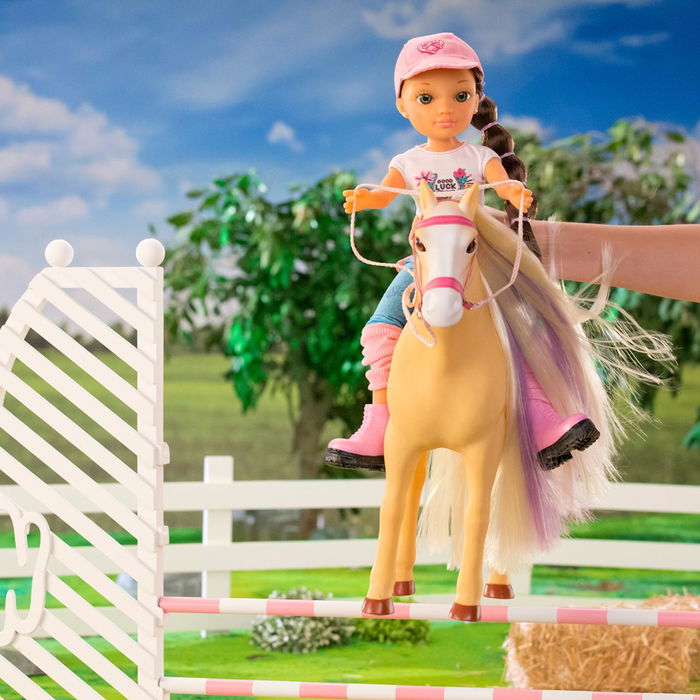 Famosa Nancy Nac49000 Un Día Con Su Caballo Muñeca Articulada Para Paseo Por El Campo Con Accesorios Famosa Nancy Nac49000 Un Día Con Su Caballo Muñeca Articulada Para Paseo Por El Campo Con Accesorios