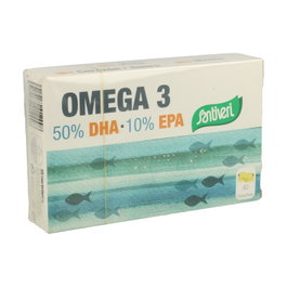 Santiveri Omega 3 DHA+EPA 40 perlas Complemento Alimenticio con Aceite de Pescado