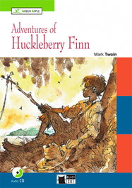 Vicens Vives Adventures of Huckleberry Finn con CD A2-B1 Green Apple