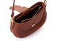Adira Bolsa de Hombro Tan Cuero de Polivinilo Elegante y Duradera para Mujer