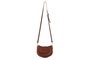 Adira Bolsa de Hombro Tan Cuero de Polivinilo Elegante y Duradera para Mujer