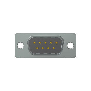CONEC Conector D-Sub macho de 9 pines 163A11069X