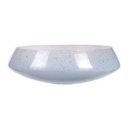 Ixia Centro de Mesa Azul Cristal Decoración 24 x 24 x 8 cm