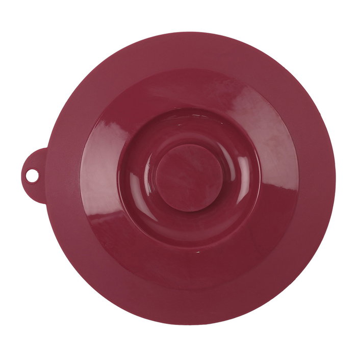 Cook Concept Tapa Silicona Diámetro 21 cm Antisalpicaduras Reutilizable Burdeos