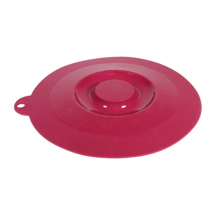 Cook Concept Tapa Silicona Diámetro 21 cm Antisalpicaduras Reutilizable Burdeos
