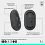 Logitech POP ICON Combo inalámbrico con teclado y ratón, gris