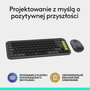 Logitech POP ICON Combo inalámbrico con teclado y ratón, gris