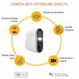 Konyks Camini Air 2 Solar Cámara de vigilancia exterior inalámbrica con panel solar