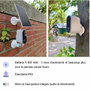 Konyks Camini Air 2 Solar Cámara de vigilancia exterior inalámbrica con panel solar