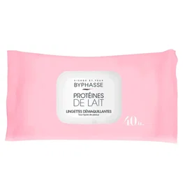 Byphasse Toallitas Limpiadoras para la Cara, 40 pzs