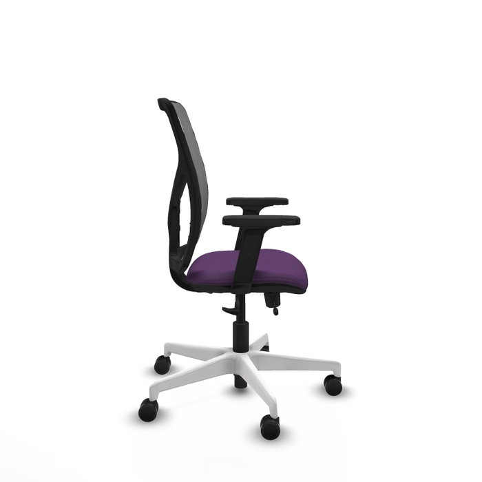 PIQUERAS Y CRESPO Silla de oficina Motilla con mecanismo Sincro/Traslack, Morado y Gris PIQUERAS Y CRESPO Silla de oficina Motilla con mecanismo Sincro/Traslack, Morado y Gris